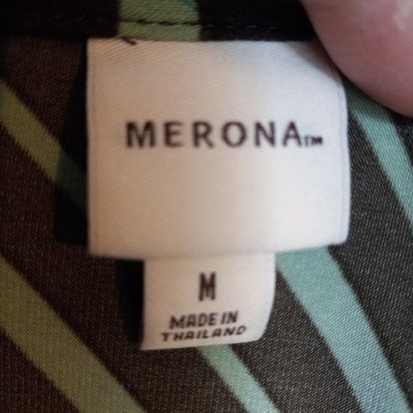 Drop waist, jersey, wrap dress, US women's size 8 - Picture 8 of 12